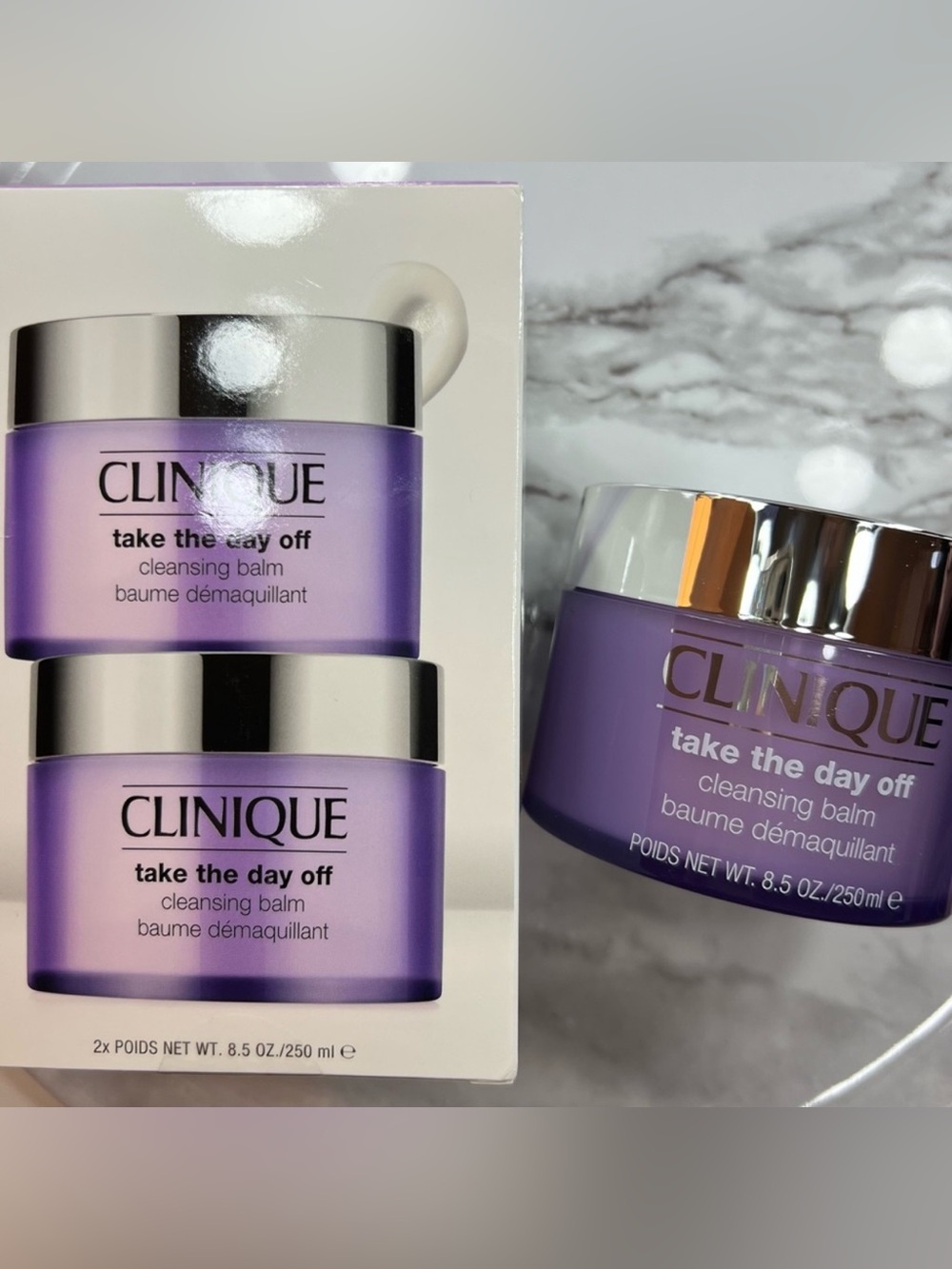Clinique Take The Day Off Cleansing Balm  Exclusive Jumbo 2 Pack